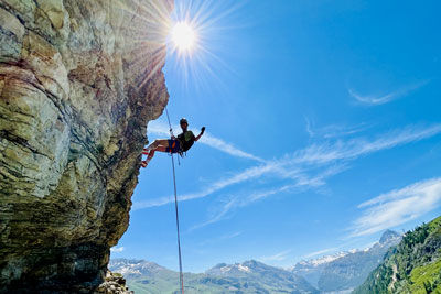 Initiation, perfectionnement et stage d'escalade dans le Vercors